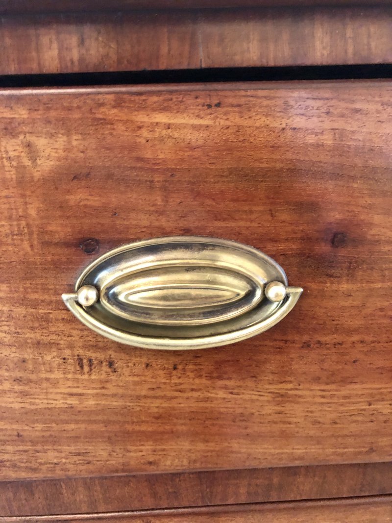 Antique Victorian Mahogany Chest of Drawers - Image 9